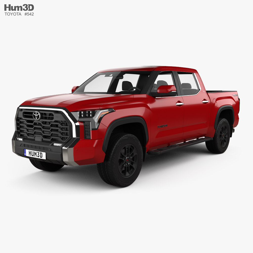 Toyota Tundra Crew Max Limited 2022 3D модель