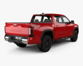 Toyota Tundra Crew Max Limited 2022 Modelo 3d vista traseira