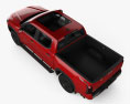 Toyota Tundra Crew Max Limited 2022 3D-Modell Draufsicht