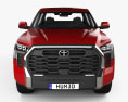 Toyota Tundra Crew Max Limited 2022 3d model front view