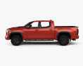 Toyota Tundra CrewMax TRD Pro 2022 3d model side view