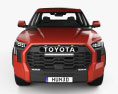 Toyota Tundra CrewMax TRD Pro 2022 3d model front view
