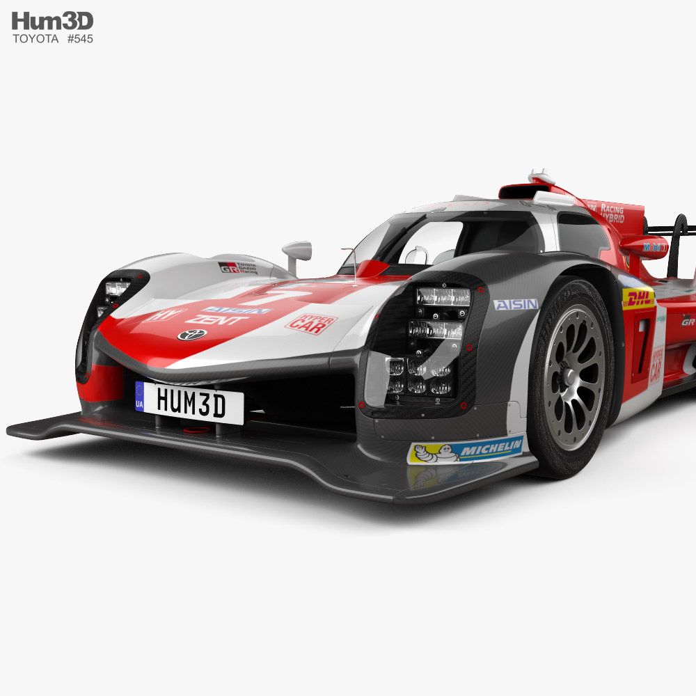 3D Toyota GR010 Hybrid WEC 2021 Hypercar TurboSquid 1726406, 49% OFF