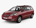 Toyota Sienna XLE Limited 2007 3d model