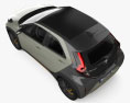 Toyota Aygo X Air Limited 2022 3d model top view