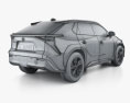 Toyota bZ4X XLE 2023 3D модель
