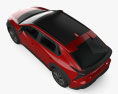 Toyota bZ4X XLE 2023 3D модель top view