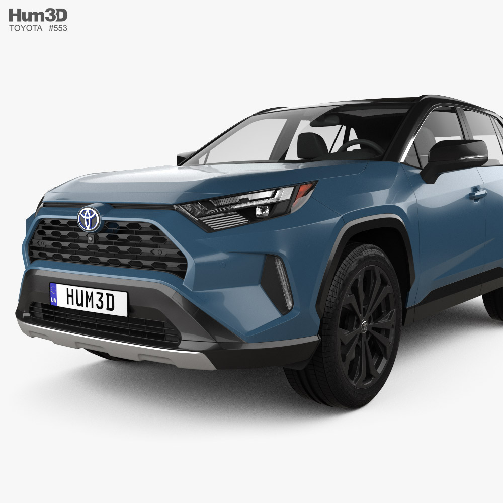 Toyota RAV4 XSE 하이브리드 2022 3D 모델 - 차량 on Hum3D Toyota Rav4 Xse 하이브리드 2022 3D 모델 - 차량 On Hum3D