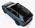 Toyota RAV4 XSE hybrid 2022 3d model top view