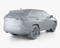 Toyota RAV4 XSE hybrid 2022 3d model