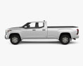 Toyota Tundra Double Cab Long Bed SR 2022 3d model side view