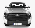 Toyota Tundra Double Cab Long Bed SR 2022 3d model front view