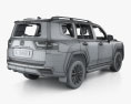 Toyota Land Cruiser 인테리어 가 있는 2021 3D 모델 