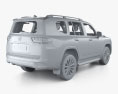 Toyota Land Cruiser 인테리어 가 있는 2021 3D 모델 