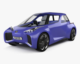 Toyota Rhombus avec Intérieur 2022 Modèle 3D