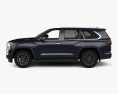Toyota Sequoia Limited 2022 3d model side view