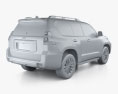 Toyota Land Cruiser Prado 5-door 2020 3D модель