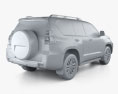 Toyota Land Cruiser Prado VX AU-spec 5 puertas 2017 Modelo 3D