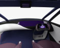 Toyota Fine-Comfort Ride 인테리어 가 있는 2017 3D 모델  dashboard