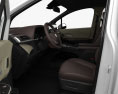 Toyota Sienna Limited гібрид з детальним інтер'єром 2020 3D модель seats