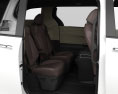 Toyota Sienna Limited гібрид з детальним інтер'єром 2020 3D модель