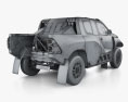 Toyota Hilux Dakar Rally 2021 3d model