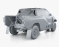 Toyota Hilux Dakar Rally 2021 3d model