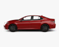 Toyota Camry XSE avec Intérieur 2021 Modèle 3d vue de côté