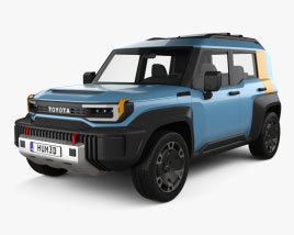 Toyota Compact Cruiser EV 2021 3D model