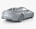 Toyota Supra GR Premium US-spec インテリアと 2020 3Dモデル