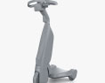 Toyota Cplus Walk Modèle 3d clay render