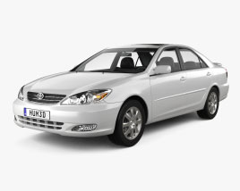 Toyota Camry XLE 2001 3D model