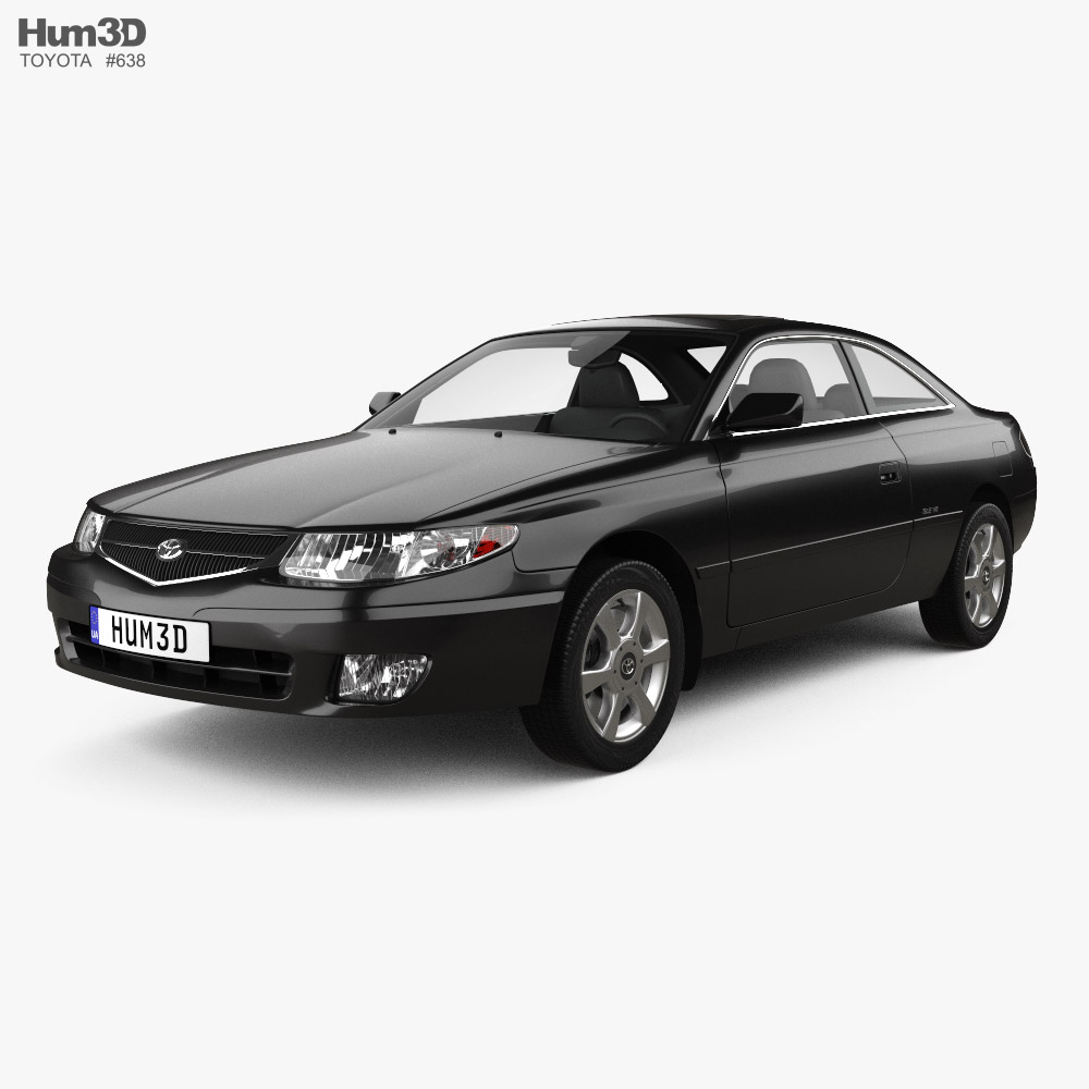 Toyota Camry Solara coupe 1998 3D模型
