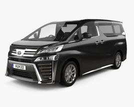 Toyota Vellfire 2021 3D model