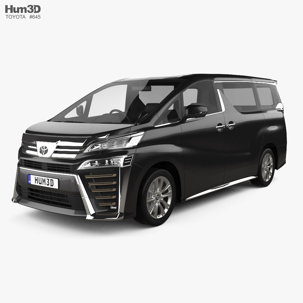Toyota Vellfire 2021 3D模型