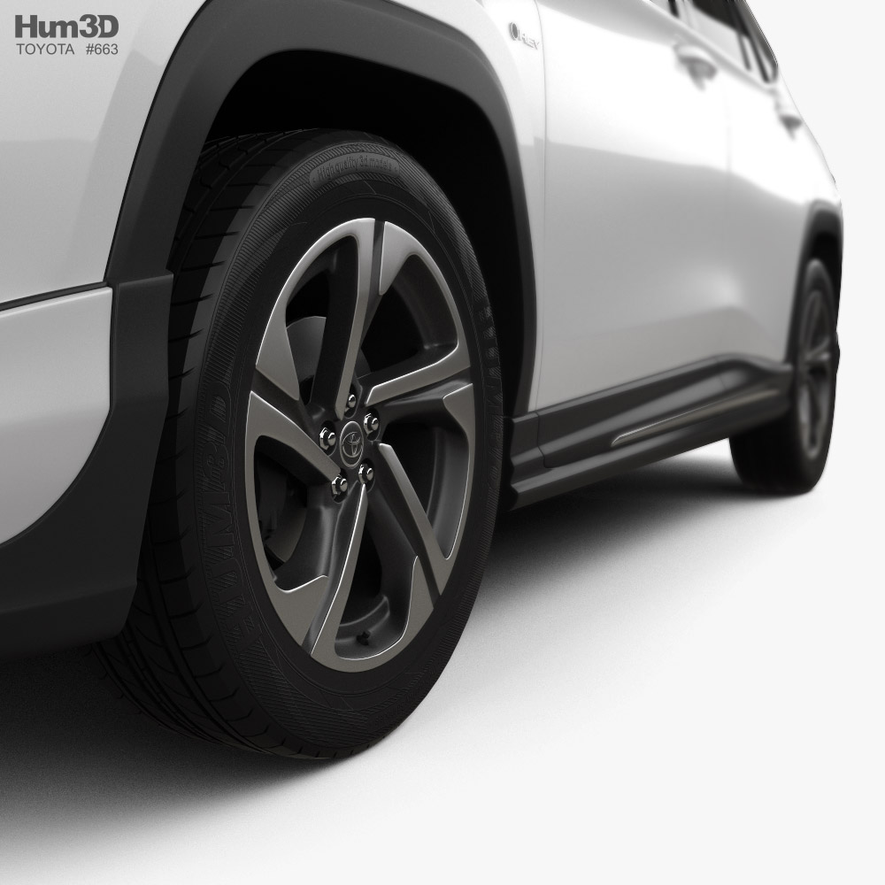 Toyota Yaris Cross S Hybrid GR Parts 2024 3D模型 车辆 on Hum3D