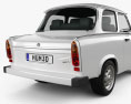 Trabant 601 sedan 1963 3d model