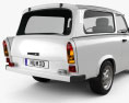 Trabant 601 Kombi 1965 3d model