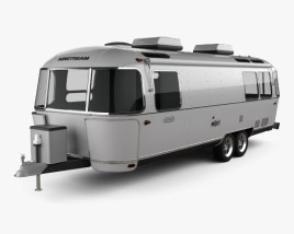 Airstream Land Yacht Travel Trailer 2014 3D model