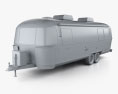 Airstream Land Yacht Travel Trailer 2014 3d model clay render
