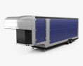 LOHR Confidential Car Transporter Semi Trailer 2015 3d model