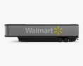 Peterbilt Walmart AVEC Semi Trailer 2015 3d model side view