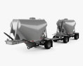 Beall 550 Dry Bulk Double Trailer 2016 Modèle 3d
