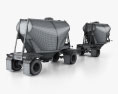 Beall 550 Dry Bulk Double Trailer 2016 3D-Modell