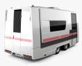 GAZ Gazelle Next Ambulancia Trailer 2017 Modelo 3D vista trasera