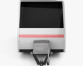 GAZ Gazelle Next Ambulancia Trailer 2017 Modelo 3D vista frontal