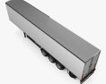 Schwarzmueller Refrigerator Semi Trailer 3-axle 2016 3d model top view