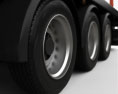 Schwarzmueller Timber Semi-remorque 3 essieux 2016 Modèle 3d