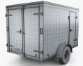 Continental Cargo Car Trailer 2015 3D модель