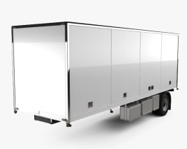 Generic Dry Van Semi Trailer 2011 3D model